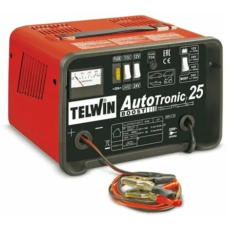 Chargeur De Batterie TELWIN Autotronic 25 Boost 807540 - - 3 Chargeur De Batterie TELWIN Autotronic 25 Boost 807540 - -