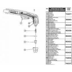 Telwin - Kit 5 Buses Pour Torche Plasma 41 (Pièce Détachée N°6) - 802423 -TELWIN Soldes Boutique 2866916 4