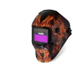 Telwin Helmet Welding Mask Stream Flame Mma-mig And Tig 804235