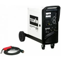 Poste à Souder Inverter Mig-Mag Flux Telwin Maxima 230 Synergic - Blanche - - Blanche